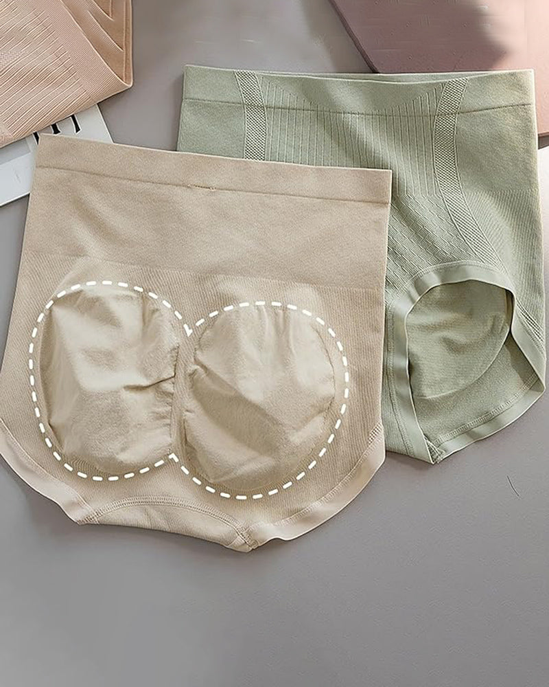 Bragas Moldeadoras Elásticas para Mujer, Sin Costuras, de Algodón Puro, Levanta Glúteos