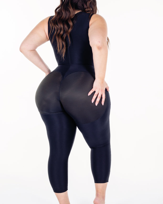Shapshe® Faja de Compresión Alta para Control de Abdomen Curva Pantalones Largos Corset Moldeador de Cuerpo Completo