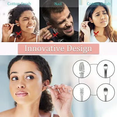 🔥👂 Kit Limpiador de Oídos con Herramientas de Precisión – Limpieza Suave y Segura ✨