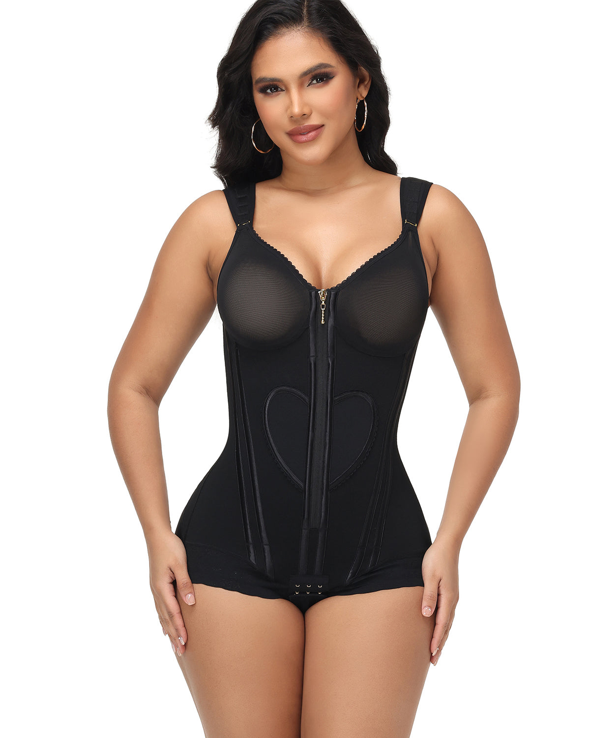 Shapshe® Fajas Colombianas Body Shaper con Diseño Love