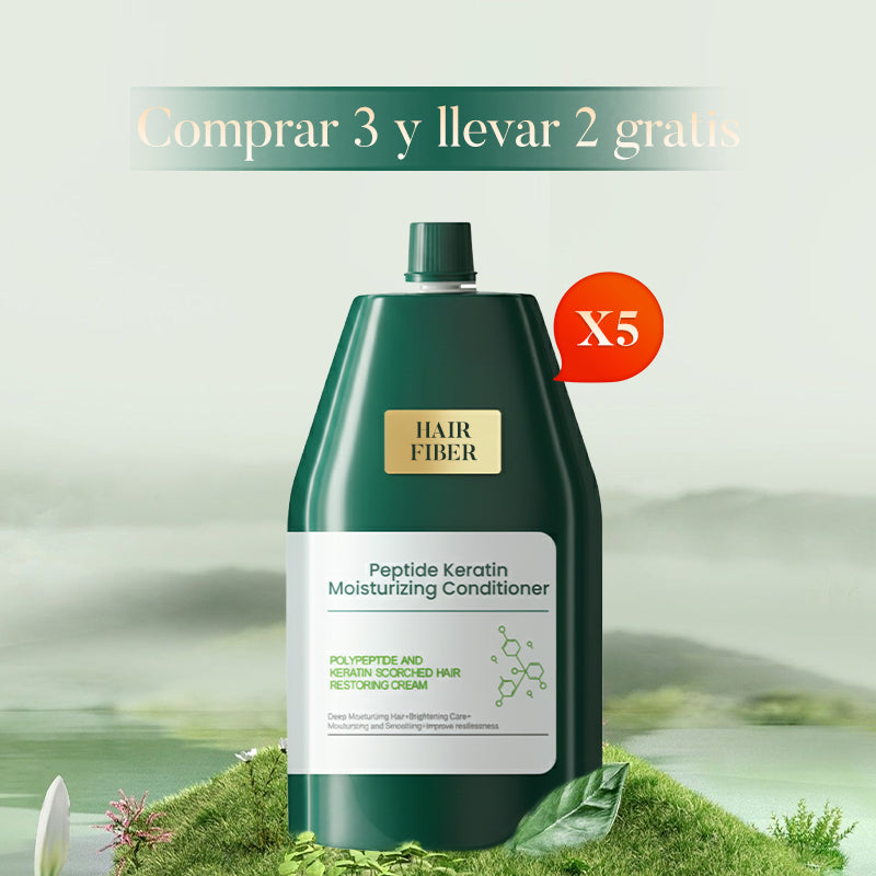 ⏰🔥 ¡50% DE DESCUENTO POR TIEMPO LIMITADO! 💆‍♀️✨ Crema Polipéptidos – Reparación Profunda y Alisado 24h Sin Frizz 🌿💖