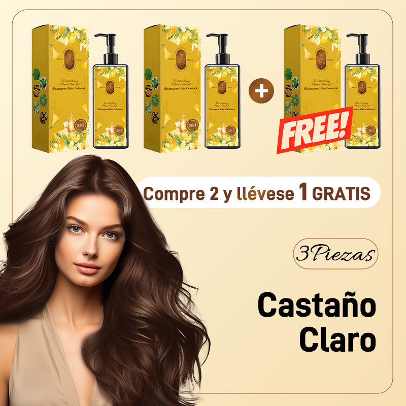 ⏰🔥 ¡50% DE DESCUENTO POR TIEMPO LIMITADO! 🌿✨ Tinte Capilar Nutritivo – Color Radiante y Cabello Suave Naturalmente 💇‍♀️💖