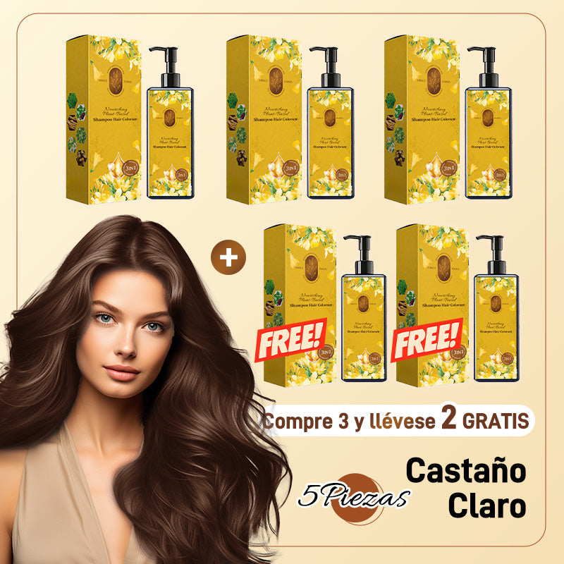 ⏰🔥 ¡50% DE DESCUENTO POR TIEMPO LIMITADO! 🌿✨ Tinte Capilar Nutritivo – Color Radiante y Cabello Suave Naturalmente 💇‍♀️💖