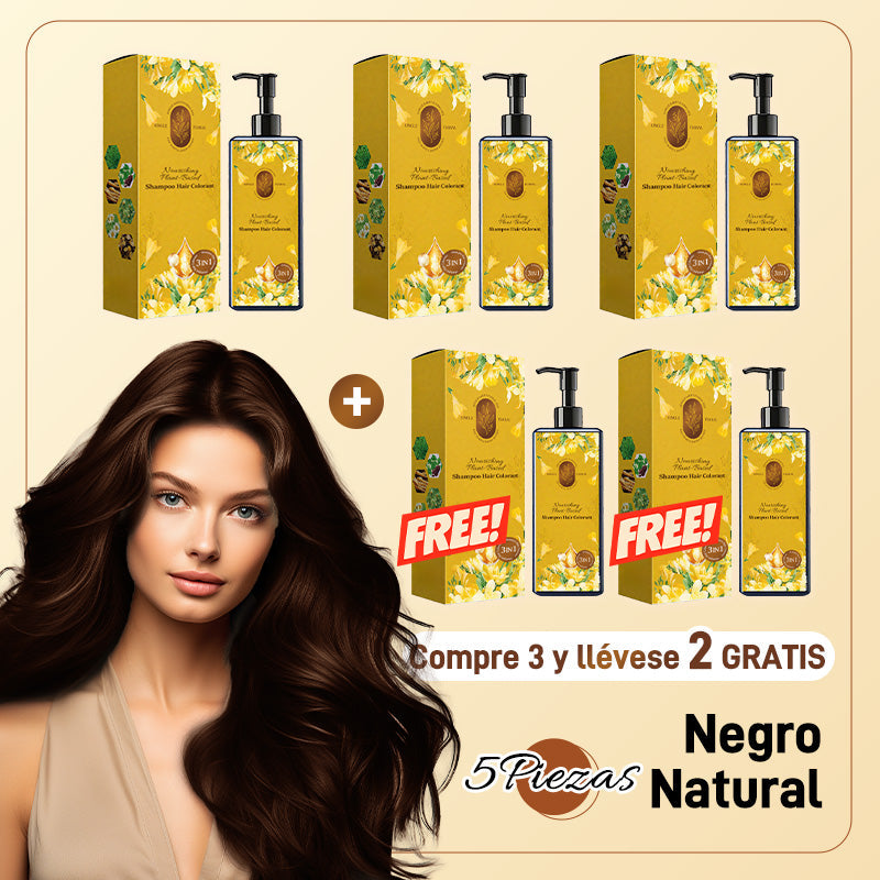 ⏰🔥 ¡50% DE DESCUENTO POR TIEMPO LIMITADO! 🌿✨ Tinte Capilar Nutritivo – Color Radiante y Cabello Suave Naturalmente 💇‍♀️💖