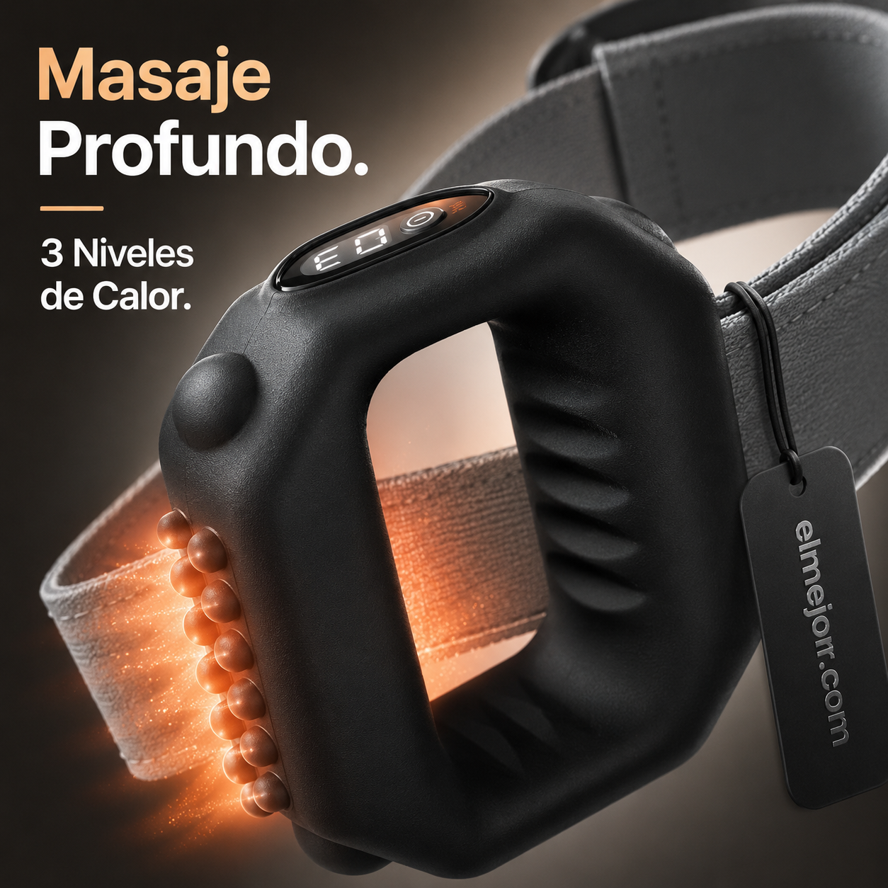 ⏰🔥 ¡50% DE DESCUENTO POR TIEMPO LIMITADO! 🏆 Anillo Masajeador de 5 Velocidades – Relaja tu Cuerpo al Instante 🌿✨