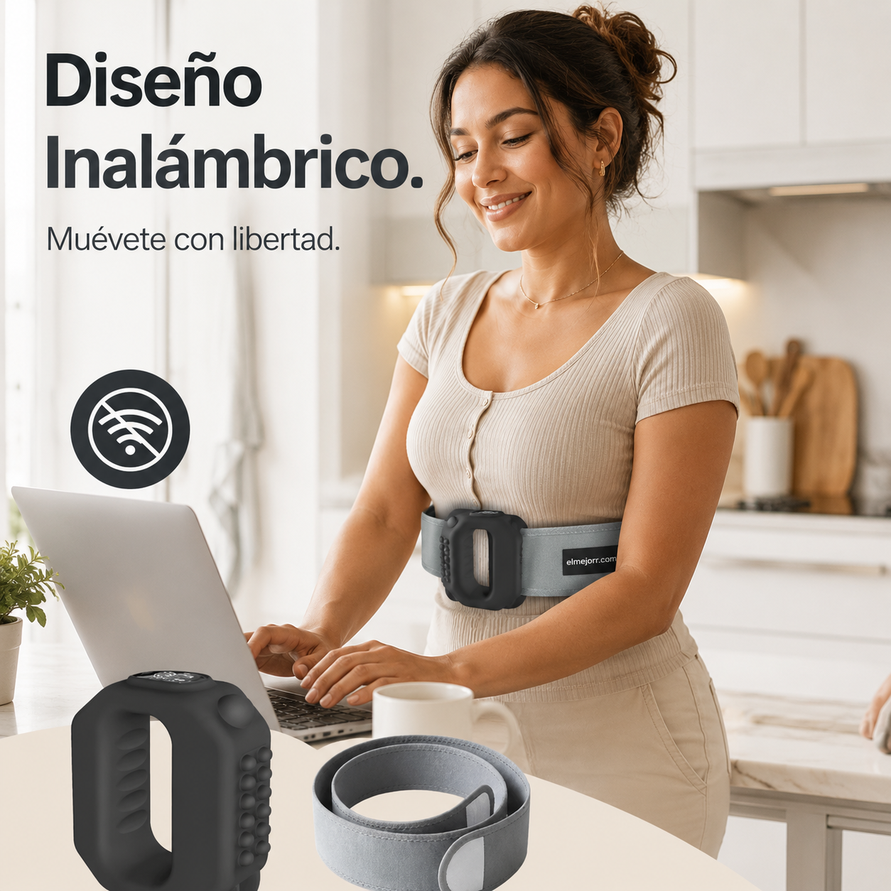 ⏰🔥 ¡50% DE DESCUENTO POR TIEMPO LIMITADO! 🏆 Anillo Masajeador de 5 Velocidades – Relaja tu Cuerpo al Instante 🌿✨