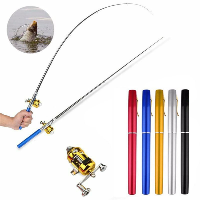 🔥 Caña de Pescar con Pluma Portátil 🎣✨ ¡Perfecta para tus aventuras al aire libre! 🌊🐟