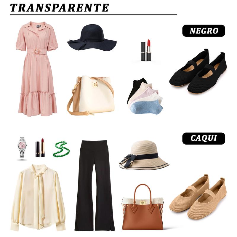 💥👟 ¡50% OFF! Bailarinas de Punto Transpirables – Comodidad y Frescura Todo el Día