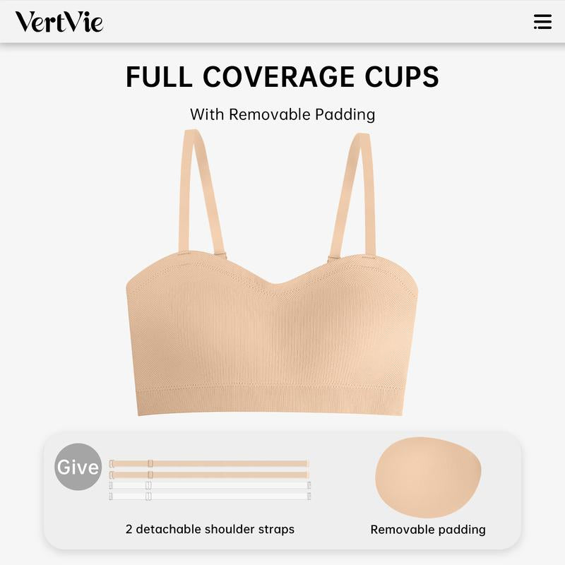 🌟💖 ¡OFERTA 50% OFF! Sujetador Strapless Antideslizante Multiusos – Comodidad y Soporte Todo el Día