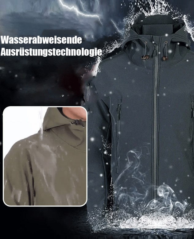 🧥❄️ Conjunto Táctico Softshell de Chaqueta y Pantalones – Impermeable, Antiviento y Aislante, Listo para Invierno y Terreno Exigente 🏔️🔥
