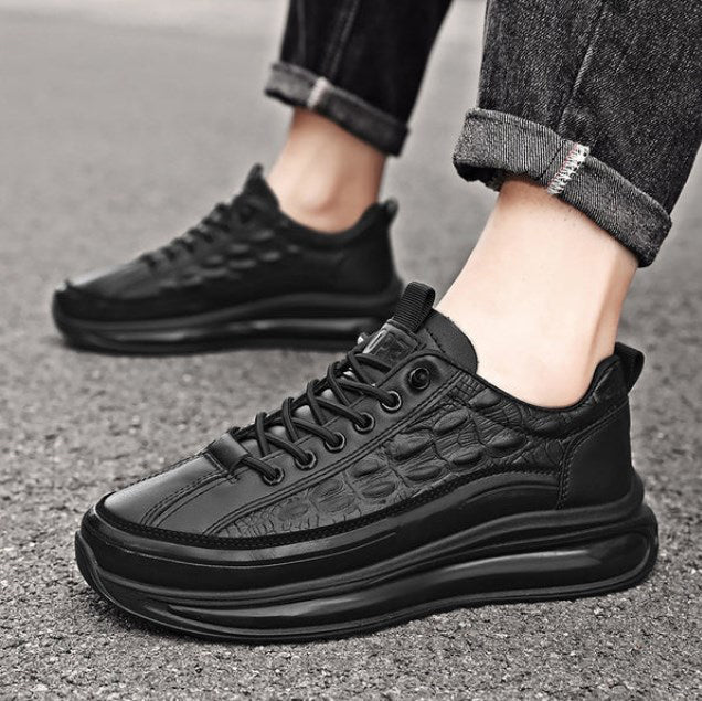 Zapato Ortopédico Cuero Texturizado Horizonte Íntegro Serenidad, Comodidad y Seguridad Todo el Día