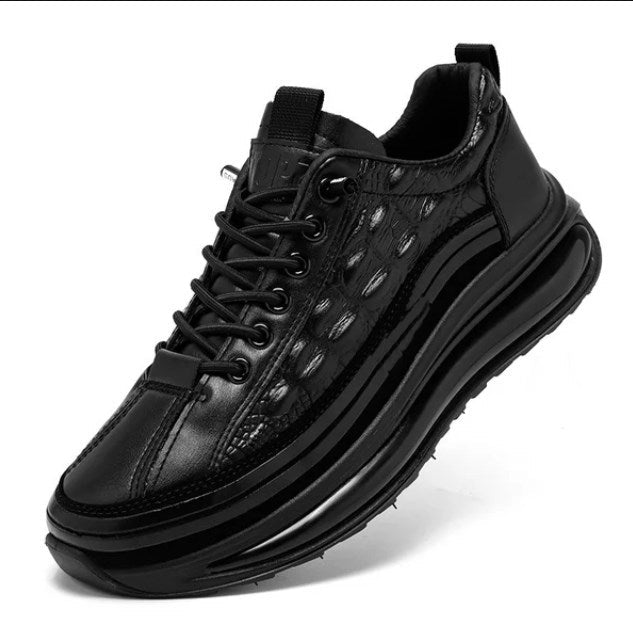 Zapato Ortopédico Cuero Texturizado Horizonte Íntegro Serenidad, Comodidad y Seguridad Todo el Día