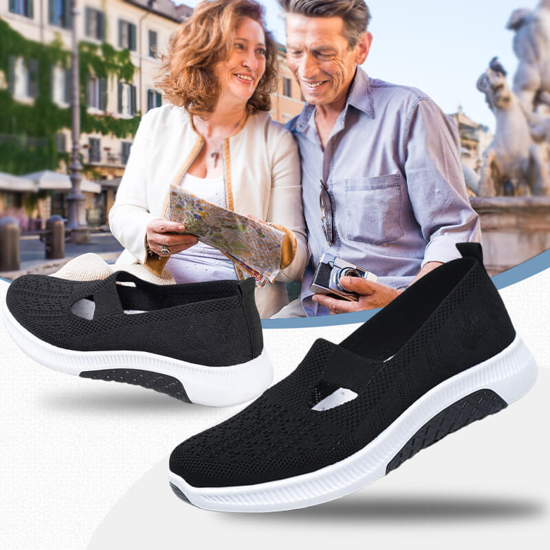 🌸2024 nuevos zapatos antideslizantes planos de fondo suave🌸