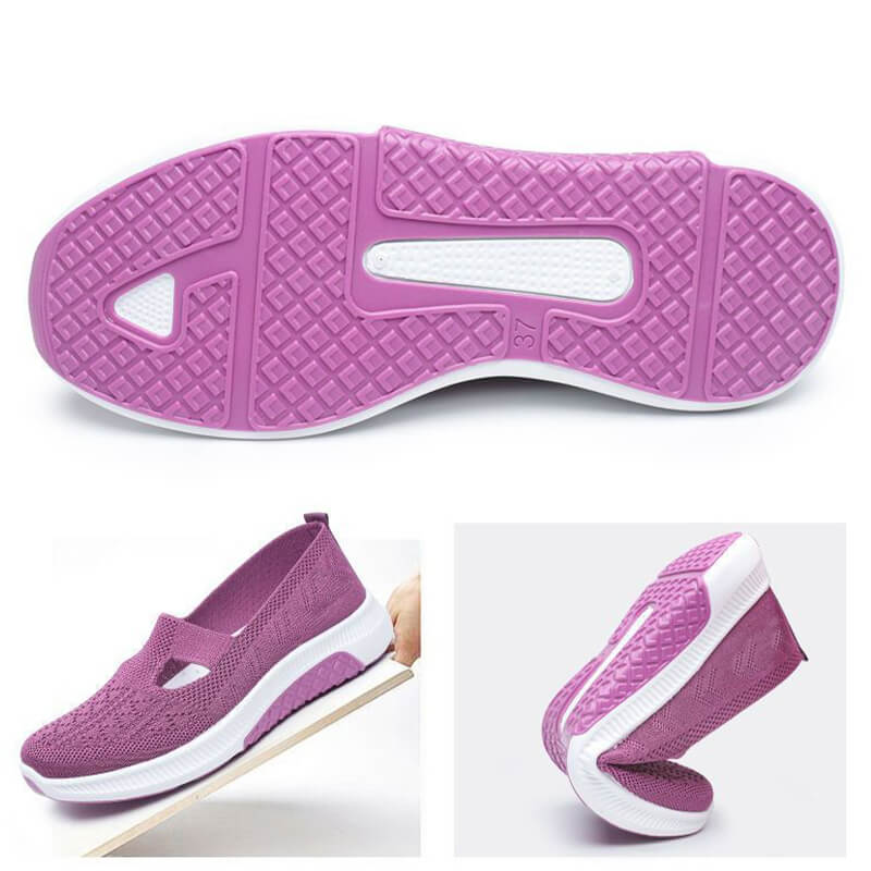 🌸2024 nuevos zapatos antideslizantes planos de fondo suave🌸