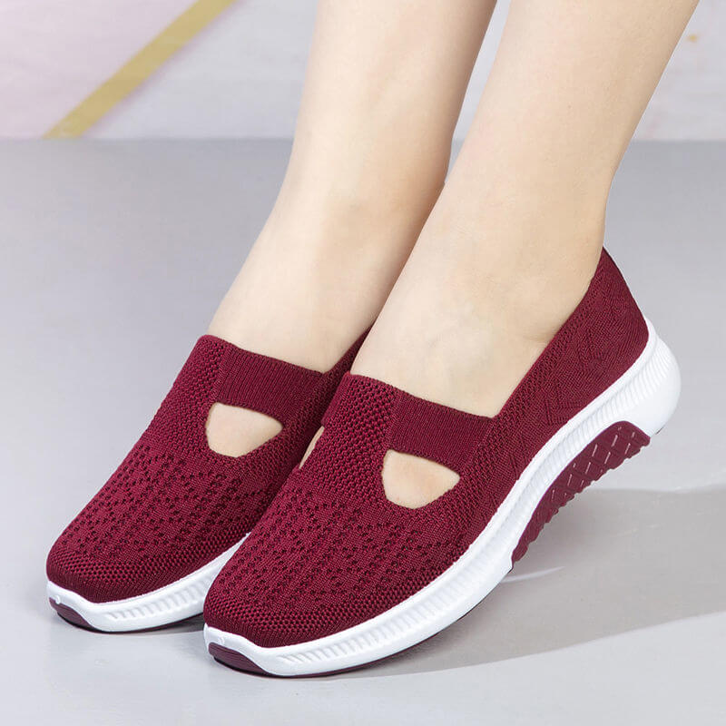 🌸2024 nuevos zapatos antideslizantes planos de fondo suave🌸