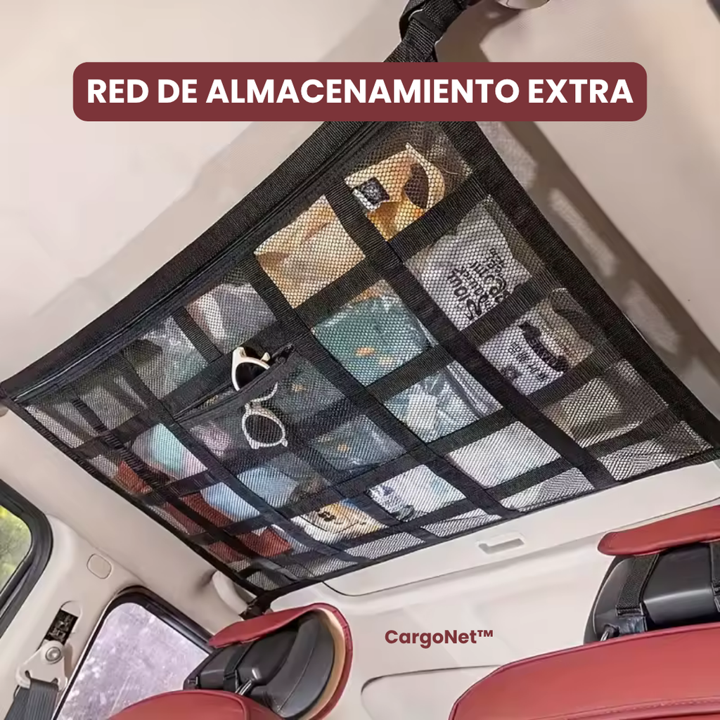🚗🛒 CargoNet – Red de Almacenamiento Extra para Vehículos   Organiza tu Auto y Mantén Todo Seguro Durante el Viaje ✨