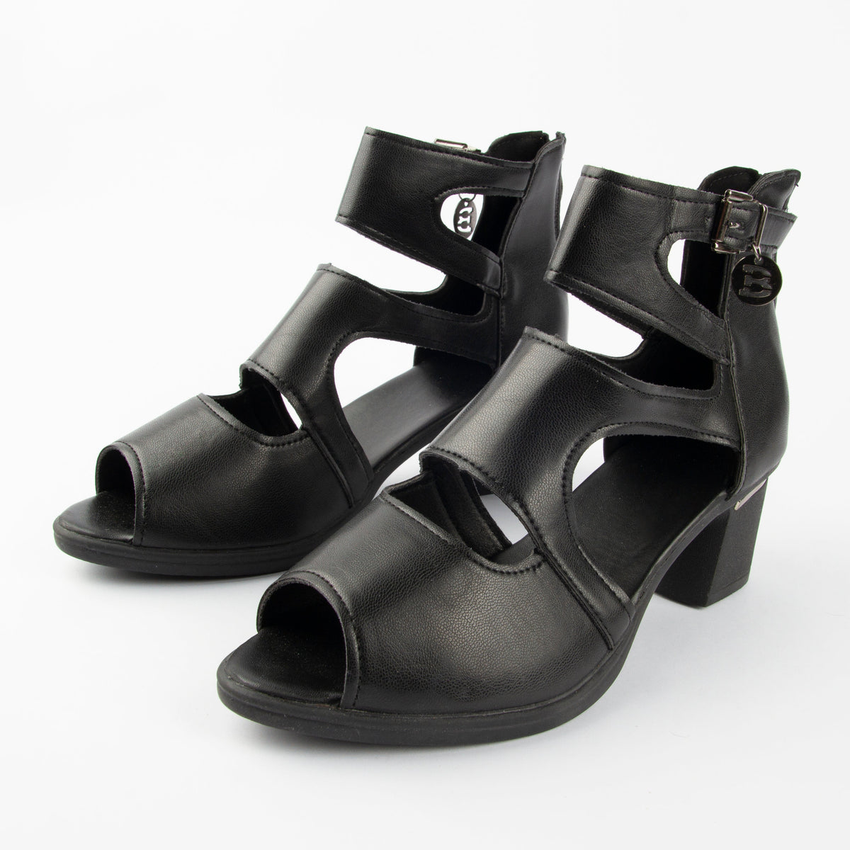 Sandalias de Tacón Suela Flexible Aura Mediterráneo Calma, Comodidad y Estilo sin Dolor