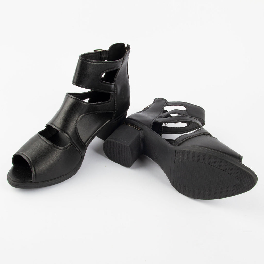 Sandalias de Tacón Suela Flexible Aura Mediterráneo Calma, Comodidad y Estilo sin Dolor