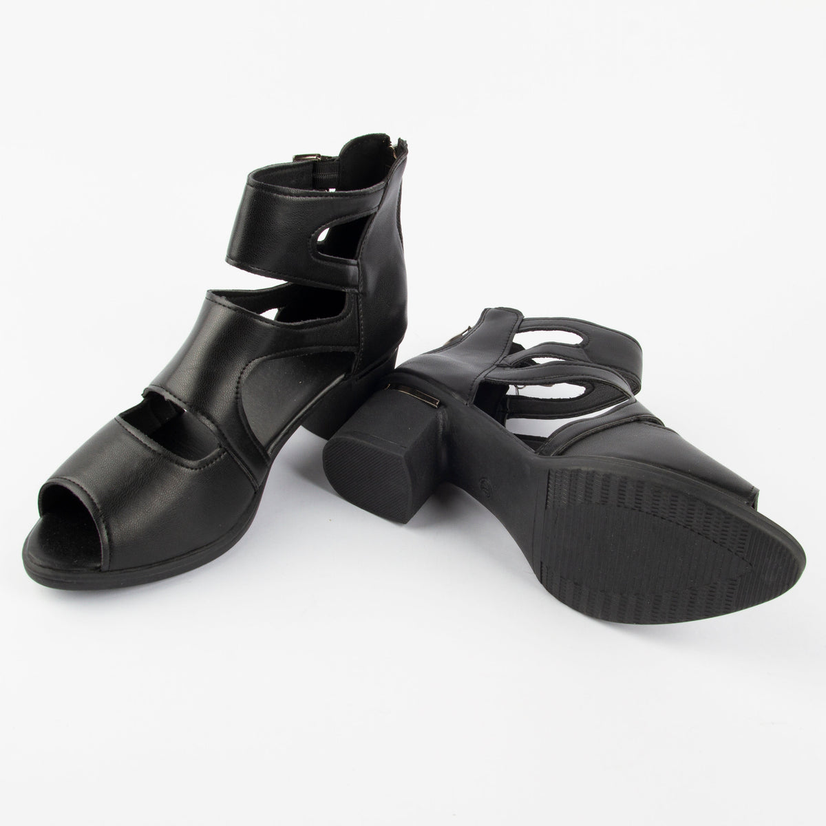 Sandalias de Tacón Suela Flexible Aura Mediterráneo Calma, Comodidad y Estilo sin Dolor