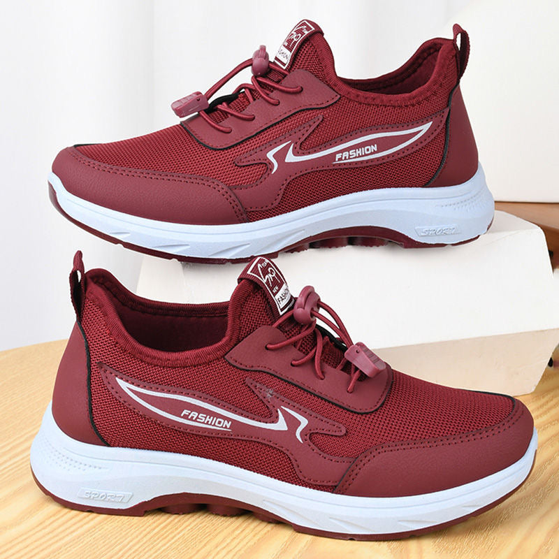 Zapatillas Antideslizantes Tejido Transpirable Claridad Camino Jazz, Comodidad y Alivio Diarios