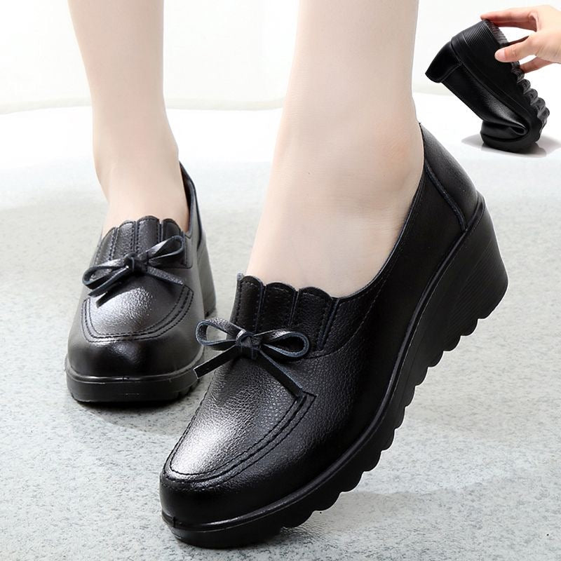 Mocassines Ortopédicos Cuero Suave Aura Camino Serenidad, Alivio Total para Pies Cansados