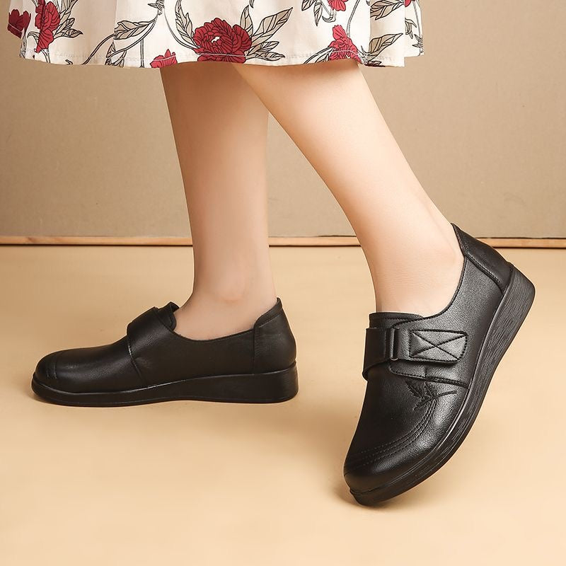 Zapato Ortopédico Cuero Suave Aura Bosque Serenidad, Alivio y Soporte Todo el Día