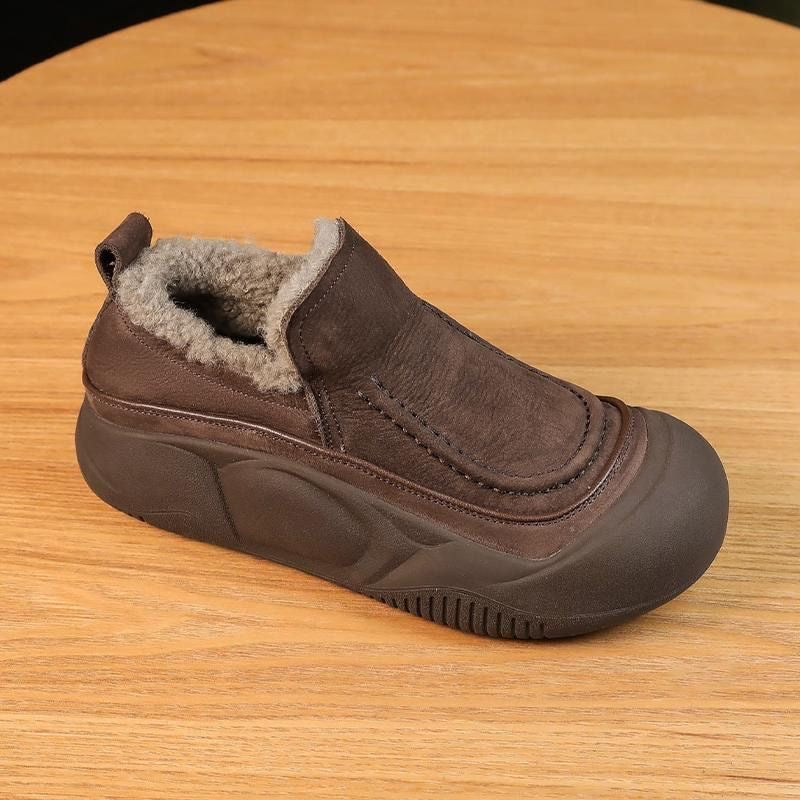 Zapatos Planos Cuero Suave Armonía Cumbre Serenidad, Comodidad y Soporte Superior Todo el Día