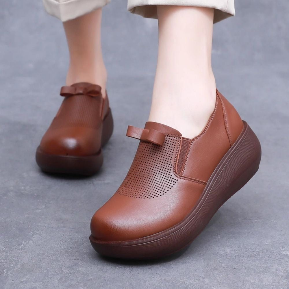 Zapato Casual Cuero Suave Cumbre Serenidad Aura, Confort Superior Todo el Día