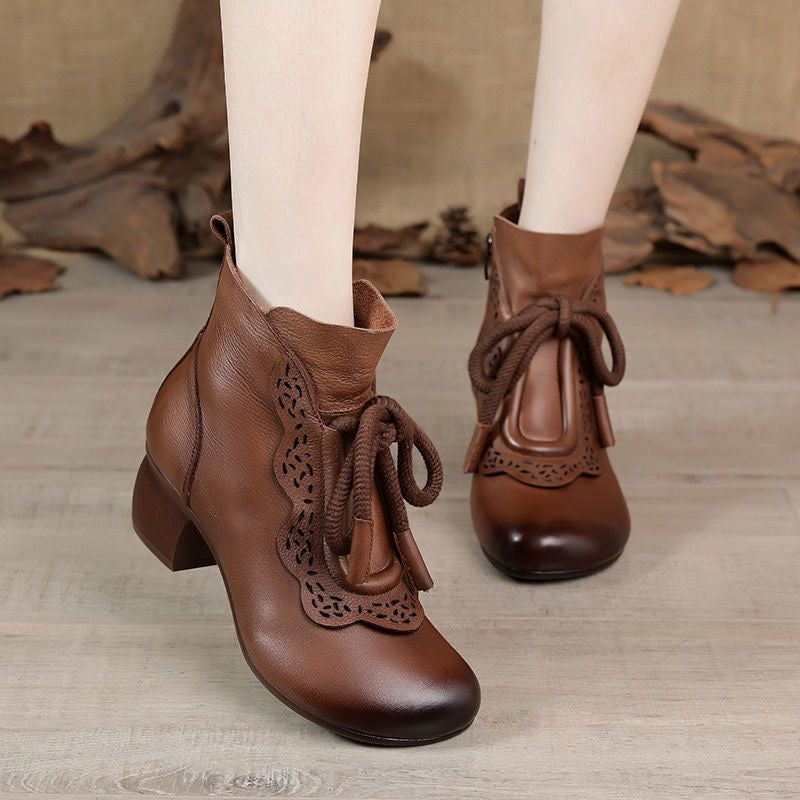 Botines Casual Cuero Suave Eco Horizonte Vitalidad, Comodidad Atemporal y Soporte Superior