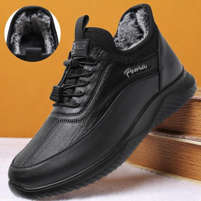 Zapato Ortopédico Cuero Genuino Travesía Serenidad Horizonte, Alivio Instantáneo y Calidez Todo el Día