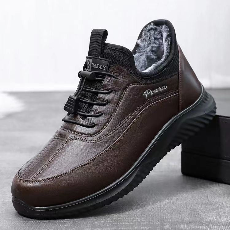 Zapato Ortopédico Cuero Genuino Travesía Serenidad Horizonte, Alivio Instantáneo y Calidez Todo el Día