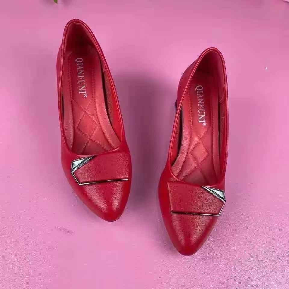 Tacones Altos Cuero Suave Aura Selene Armonía, Elegancia Sin Dolor Todo el Día
