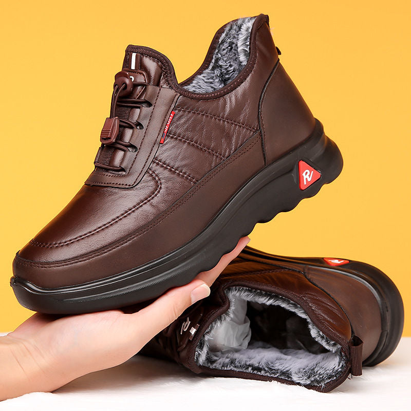 Zapatos Ortopédicos Felpa Gruesa Cumbre Serenidad, Calor y Comodidad Todo el Día