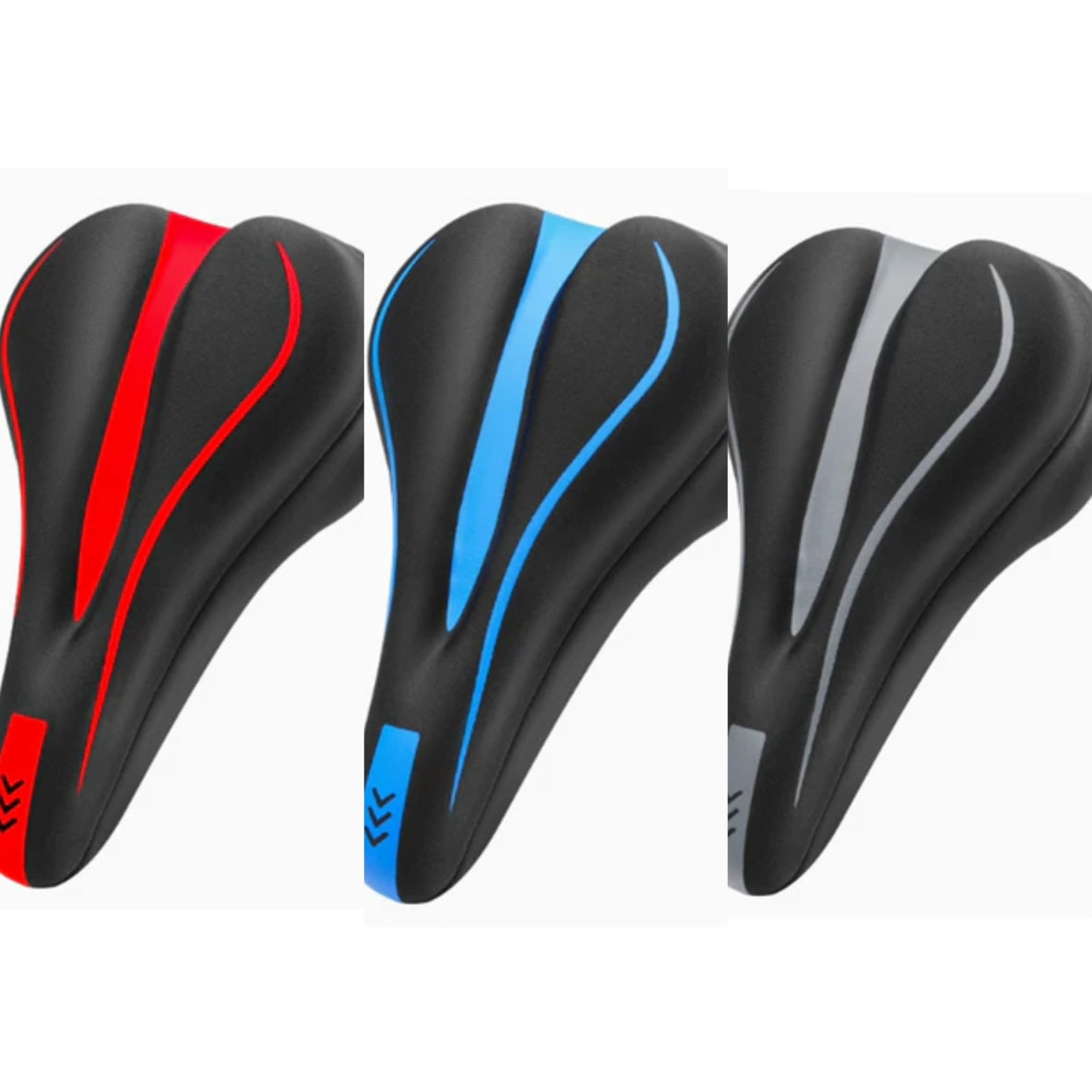 ⏰ ¡Oferta Limitada 50% OFF! 🚴‍♀️ Funda de Sillín de Bicicleta de Silicona de Alta Elasticidad – Cómoda, Antideslizante y Duradera ✨
