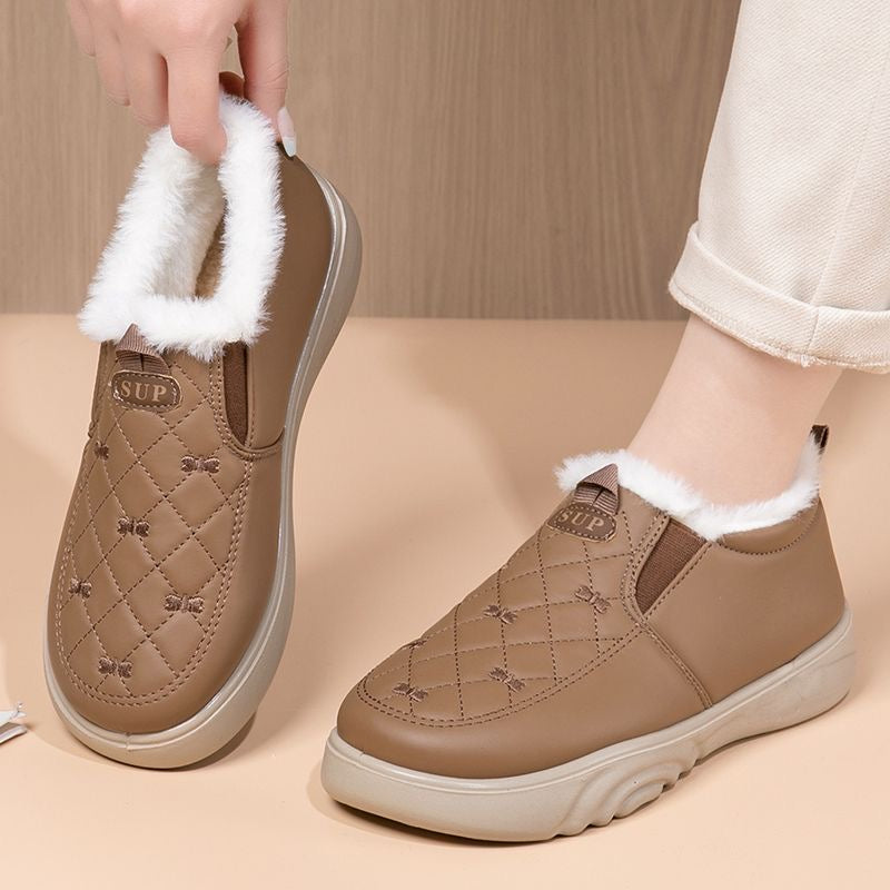 Zapatos de Invierno Forro Polar Nube Serenidad Equilibrio, Calidez y Seguridad en Cada Paso
