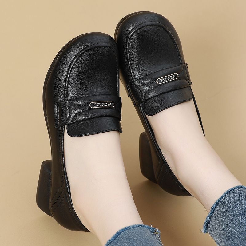 Zapato Ortopédico Cuero Suave Esencia Cumbre Serenidad, Confort Superior Todo el Día