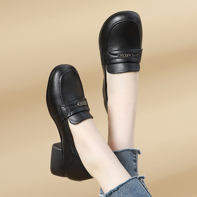 Zapato Ortopédico Cuero Suave Esencia Cumbre Serenidad, Confort Superior Todo el Día