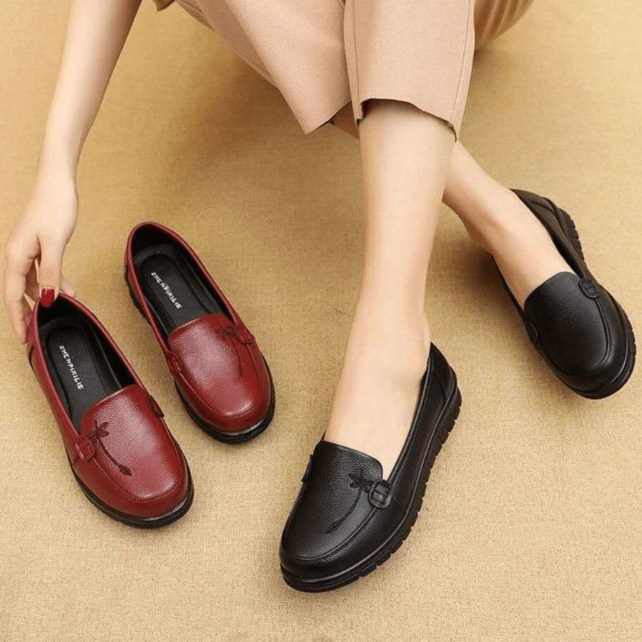 Zapato Casual Cuero Suave Aura Estrella Camino, Confort Supremo y Estabilidad Todo el Día