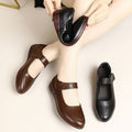 Zapatos Planos Cuero Suave Aura Camino Serenidad, Comodidad Superior Todo el Día
