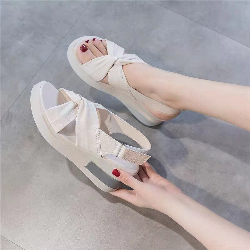 Sandalias de Tacón Cuero Suave Bosque Prisma Libertad, Postura Saludable y Confort Todo el Día