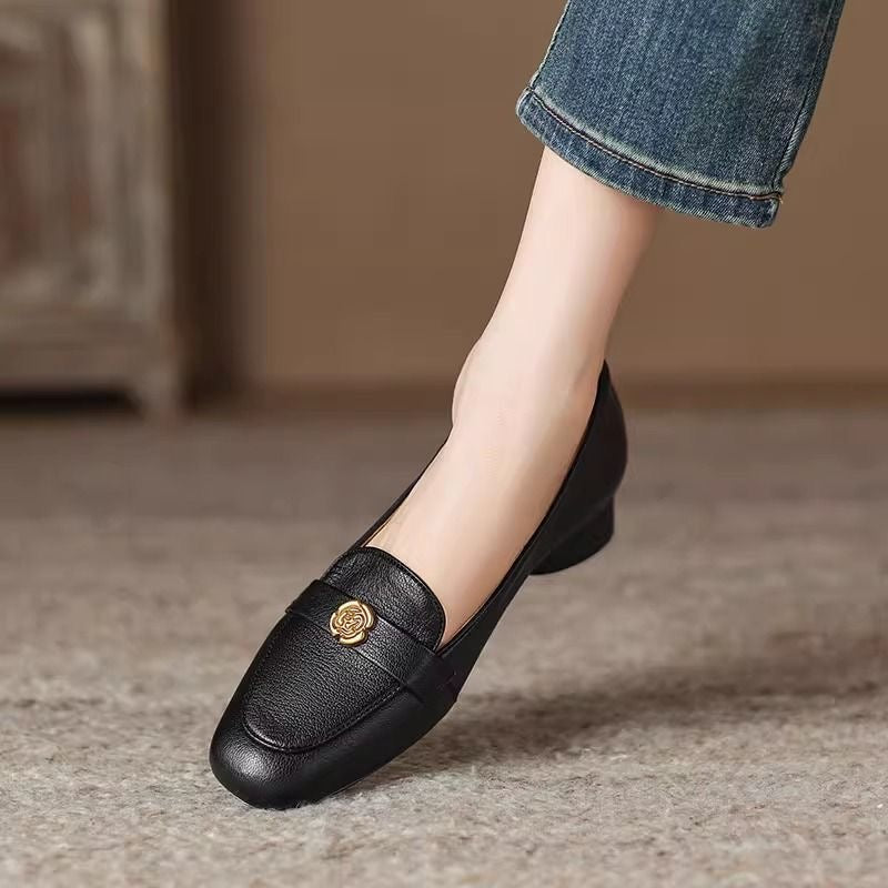 Zapato Ortopédico Cuero Suave Cumbre Esencia Armonía, Postura Saludable Sin Dolor