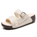 Sandalias de Tacón Plataforma Ergonómica Aura Horizonte Vitalidad, Confort y Corrección Postural