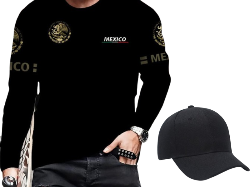 👕 Camiseta de Manga Larga para Hombre – Cuello Redondo, Estilo Casual y Cómodo ✨💪
