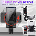 📱🚗 Soporte Universal para Teléfono para Salpicadero de Coche con Rotación 1200° 🔄✨ Ajuste Perfecto y Visión Óptima Mientras Conduces 🛣️🌟