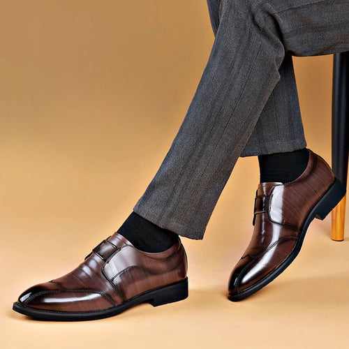 2025 nuevos zapatos casuales de cuero para hombres (adecuados para muchas ocasiones) 🔥Compra 2 piezas y envío gratis🔥