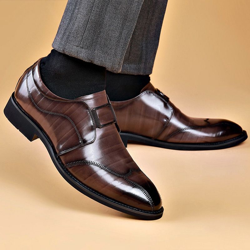 2025 nuevos zapatos casuales de cuero para hombres (adecuados para muchas ocasiones) 🔥Compra 2 piezas y envío gratis🔥