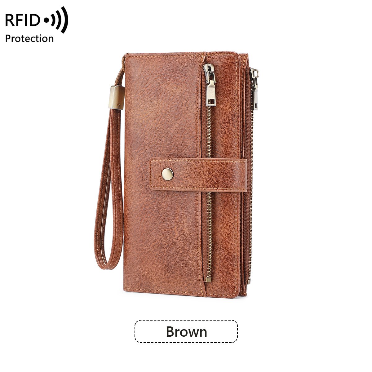 ⏰🔥 ¡50% DE DESCUENTO POR TIEMPO LIMITADO! 💼✨ Cartera de Cuero con Bloqueo RFID – Protege tu Dinero y Tarjetas con Estilo 💖🌿