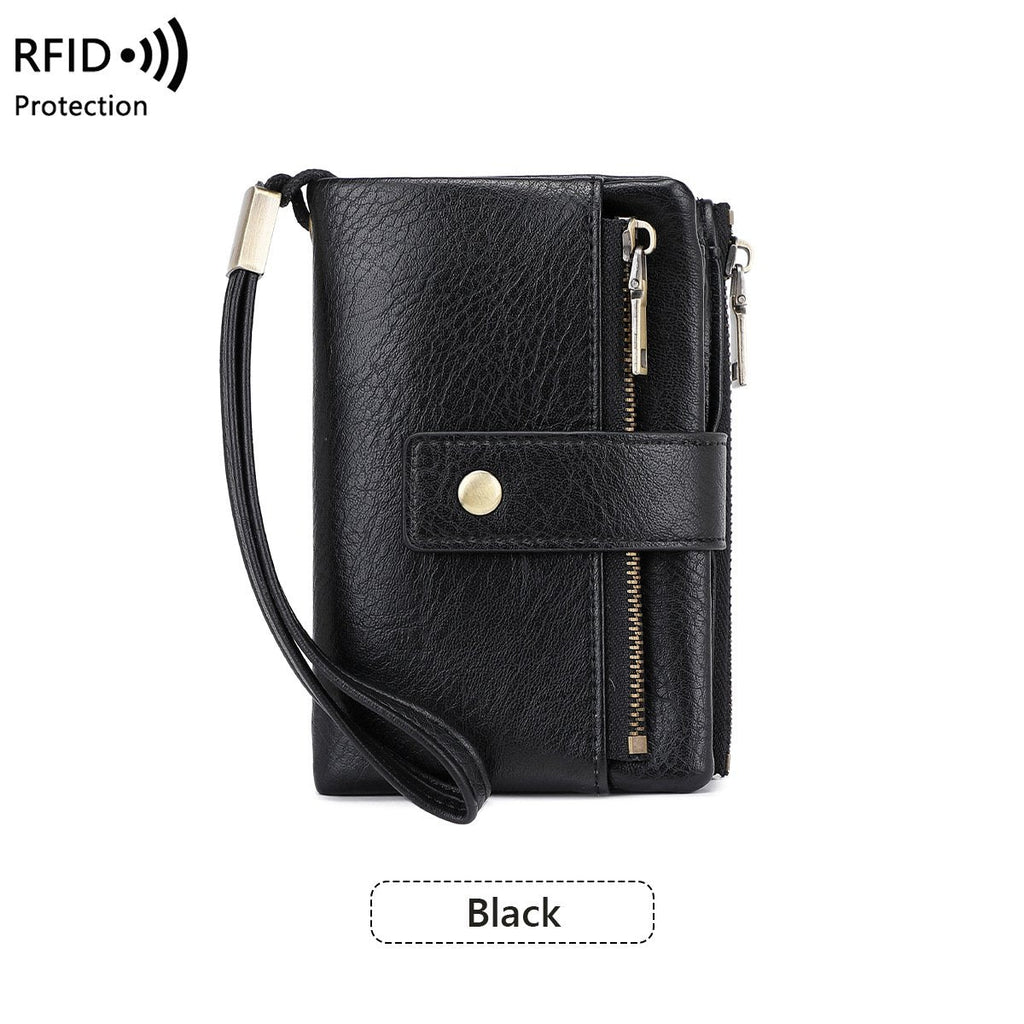 ⏰🔥 ¡50% DE DESCUENTO POR TIEMPO LIMITADO! 💼✨ Cartera de Cuero con Bloqueo RFID – Protege tu Dinero y Tarjetas con Estilo 💖🌿