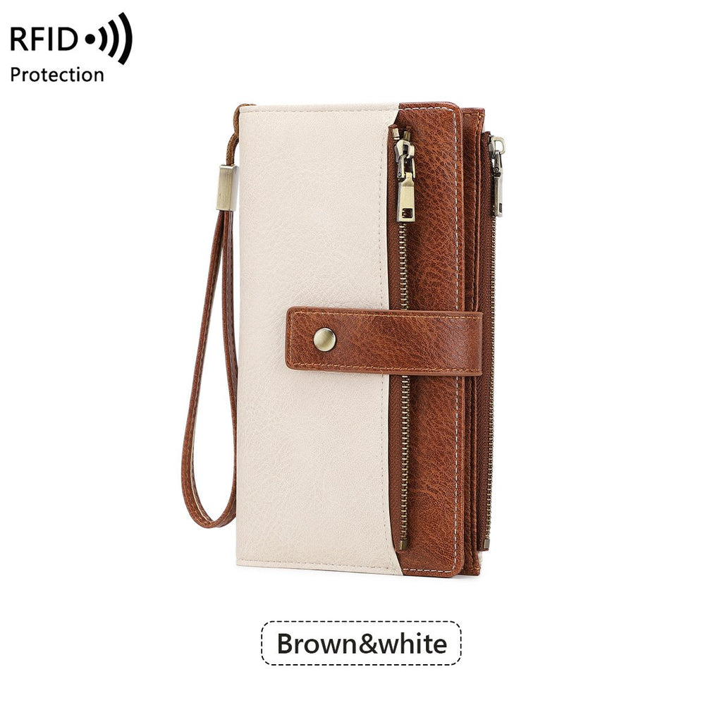 ⏰🔥 ¡50% DE DESCUENTO POR TIEMPO LIMITADO! 💼✨ Cartera de Cuero con Bloqueo RFID – Protege tu Dinero y Tarjetas con Estilo 💖🌿