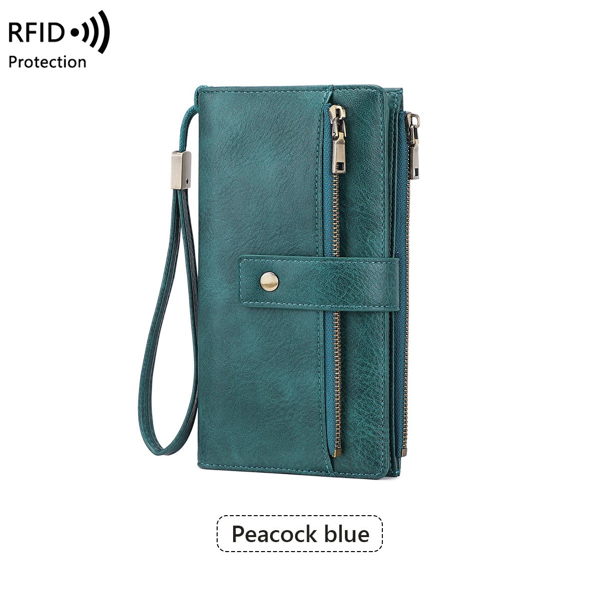 ⏰🔥 ¡50% DE DESCUENTO POR TIEMPO LIMITADO! 💼✨ Cartera de Cuero con Bloqueo RFID – Protege tu Dinero y Tarjetas con Estilo 💖🌿